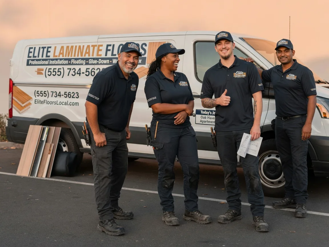 Laminate flooring installation company in De Graff, OH
